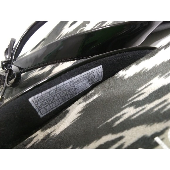 Vionic Women's Size 9 Orthaheel Bella II Black White Flip Flop Sandals Bow Zebra - Picture 7 of 8